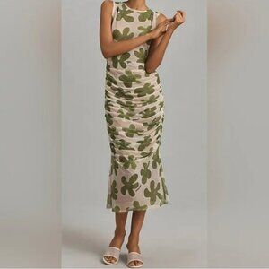Simon Miller Tangier Print Midi Dress size L